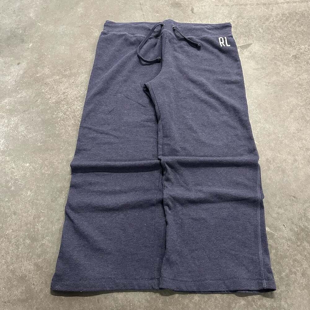 Polo Ralph Lauren RL Sweatpants XL 30 Fleece Wide Leg Drawstring Lounge